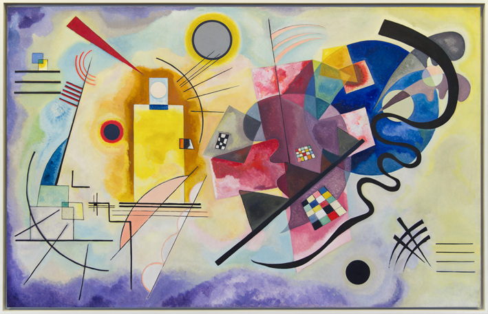 瓦西里·康丁斯基 wassily kandinsky ——黄红蓝